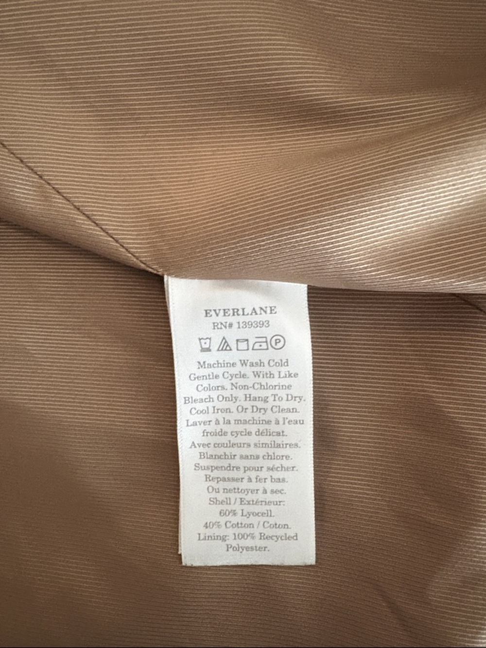 Everlane The 80s Oversized Blazer Women’s Size 8 in Ash Brown - Picture 8 of 10